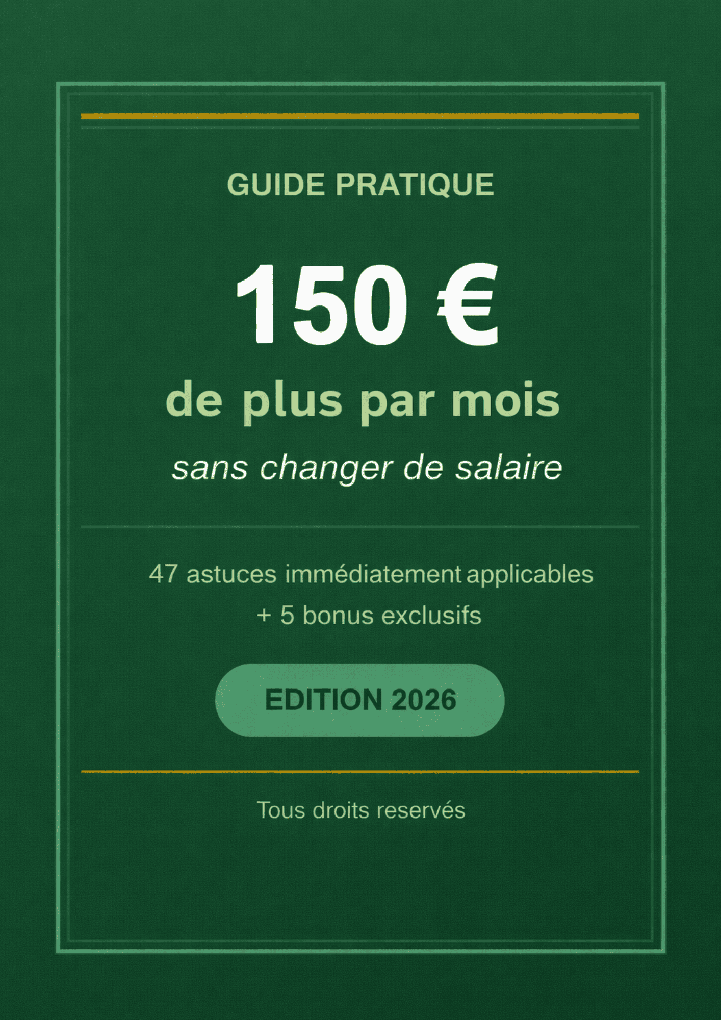 Couverture — 150 € de Plus par Mois
